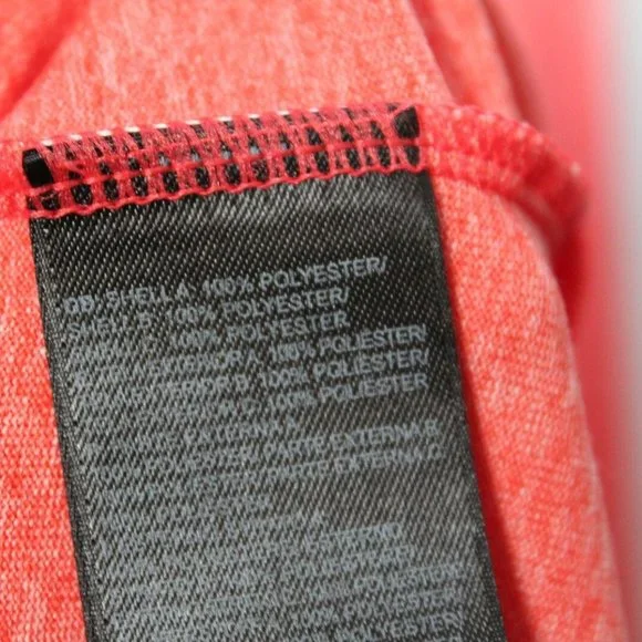 The North Face Reactor Hoodie Orange Blue Hooded Pullover Size Medium H12499 - Picture 9 of 11